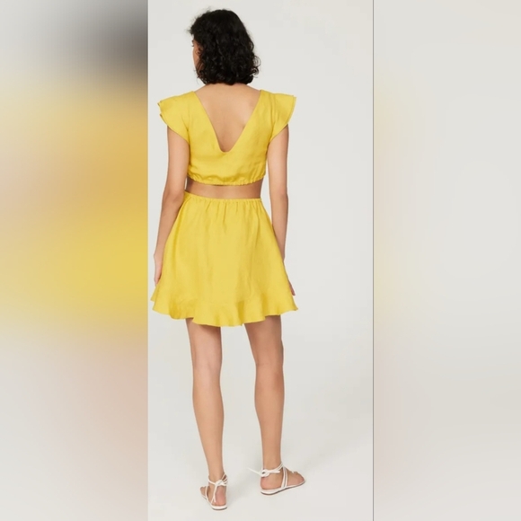 Marissa Webb x RTR Cutout Mini Dress. Size 8. - Picture 3 of 8